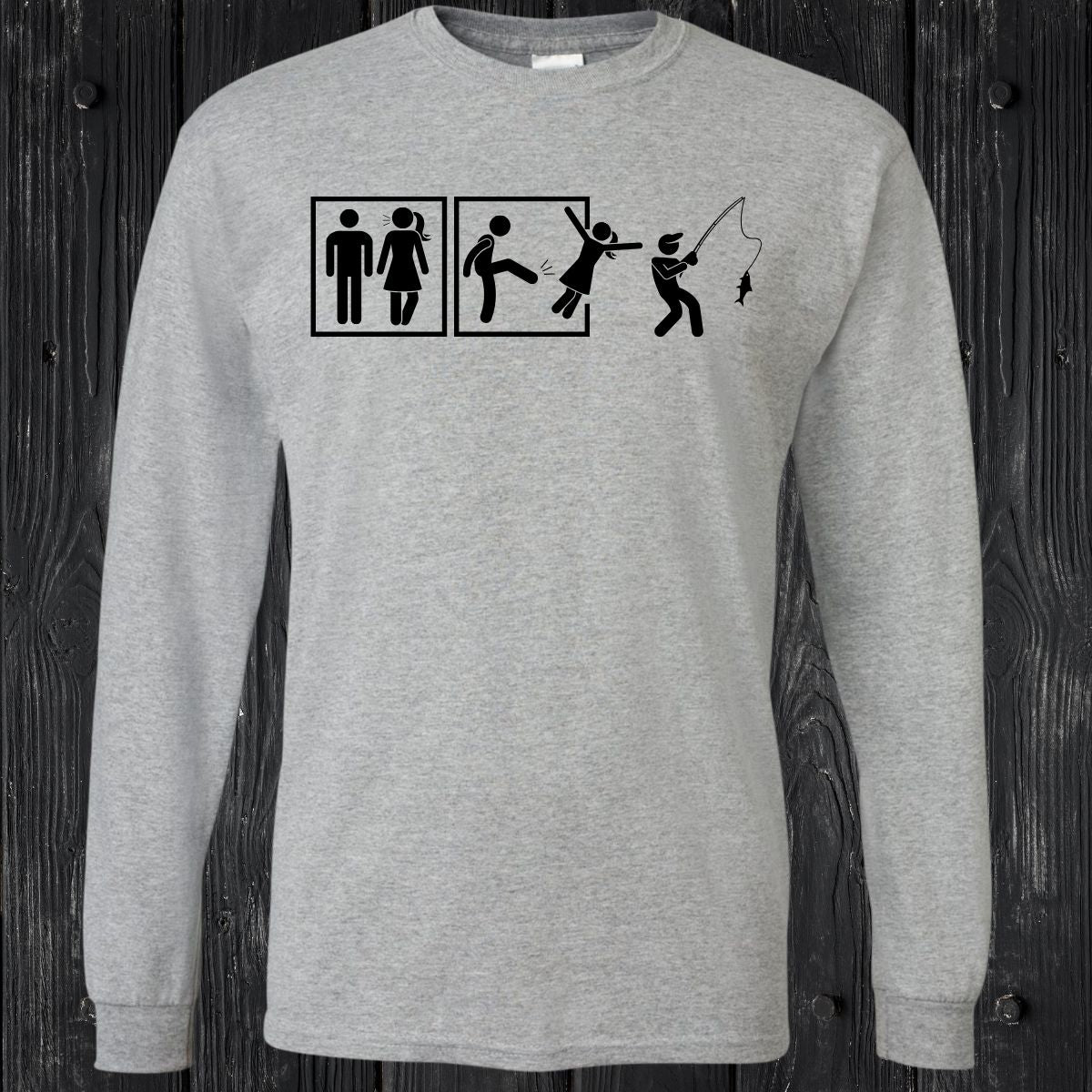 T-SHIRT MANCHES LONGUES / LONG SLEEVE FISHING