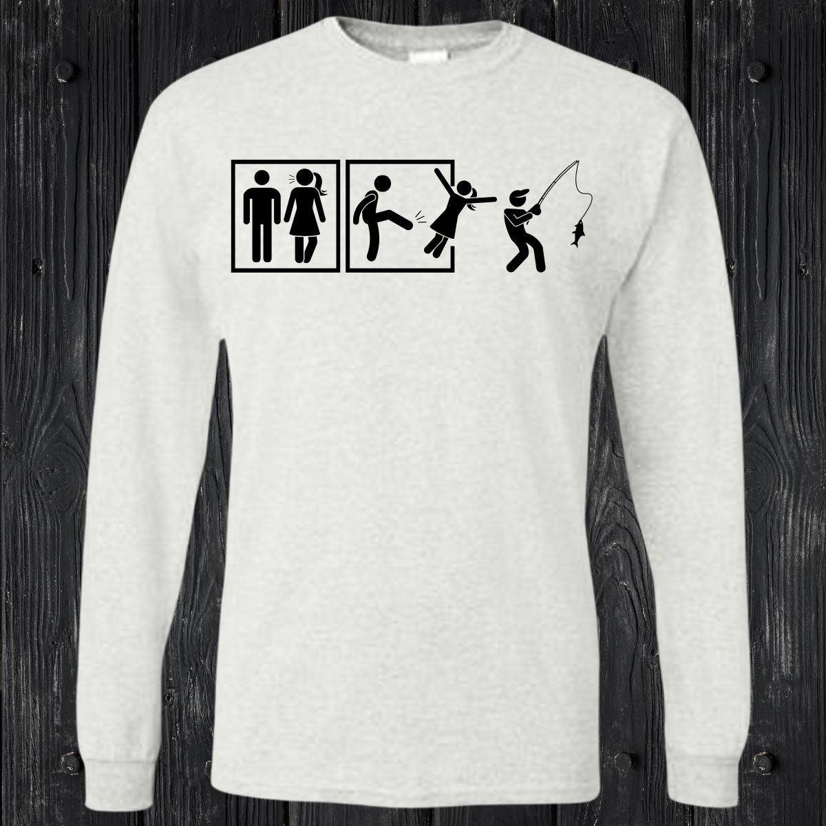 T-SHIRT MANCHES LONGUES / LONG SLEEVE FISHING