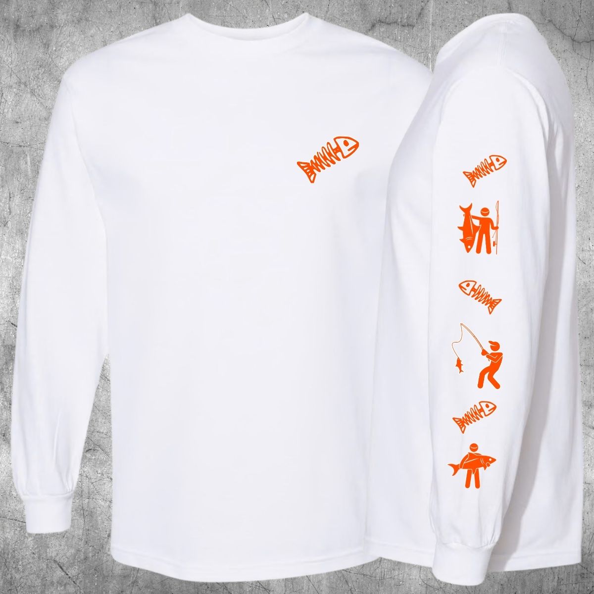 T-SHIRT MANCHES LONGUES PÊCHE HOMME