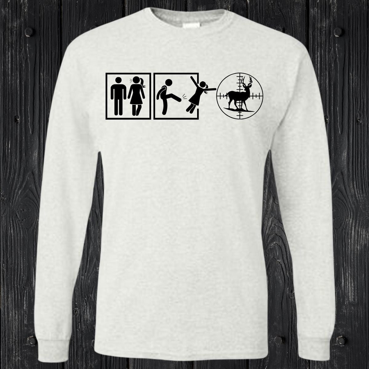 T-SHIRT MANCHES LONGUES / LONG SLEEVE HUNTHING