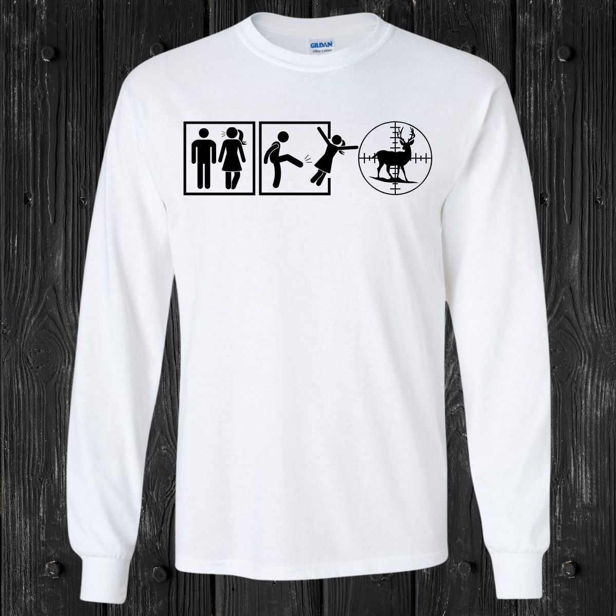 T-SHIRT MANCHES LONGUES / LONG SLEEVE HUNTHING