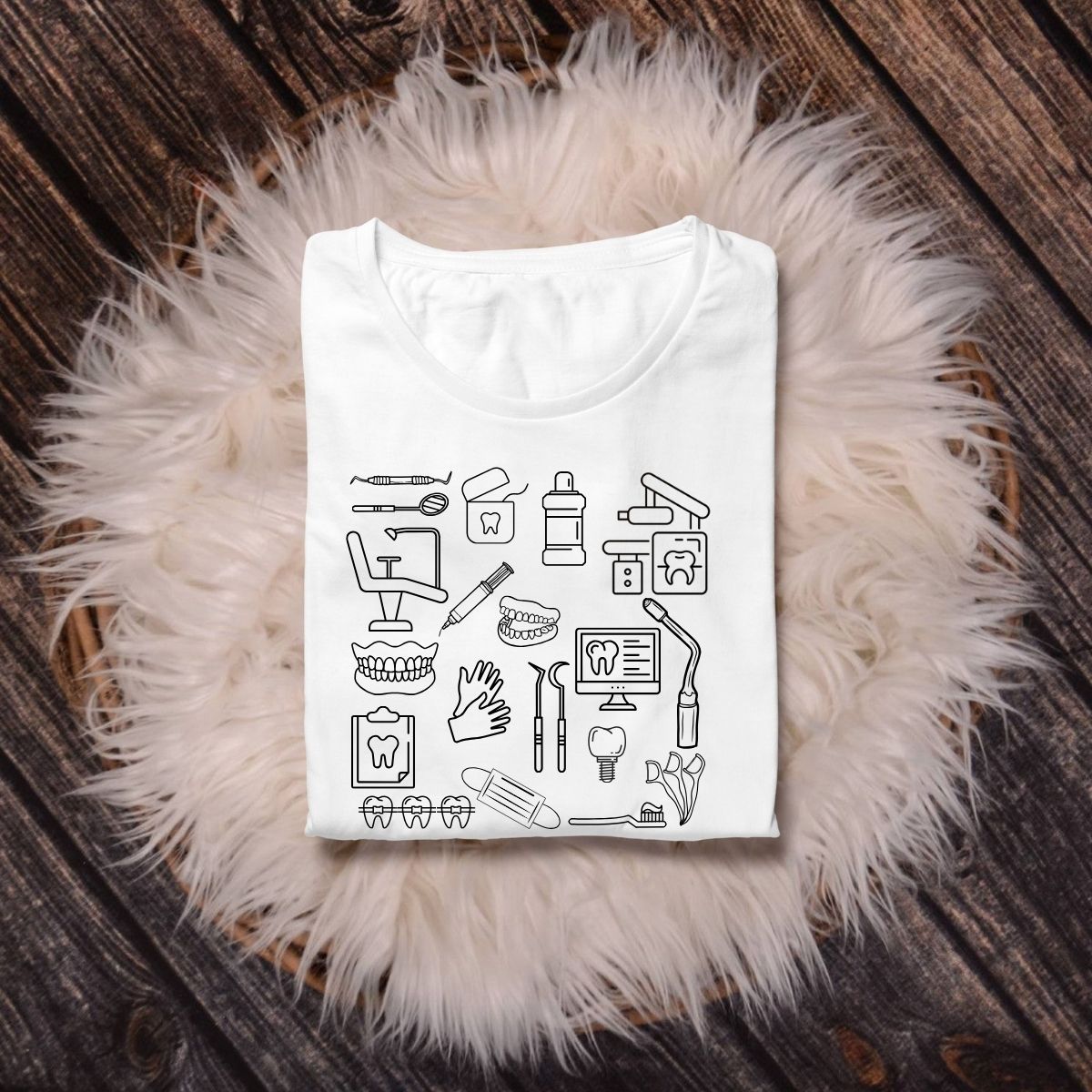 T-Shirt manches longues / Long sleeve - DENTISTE