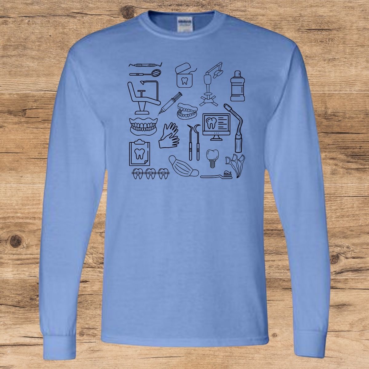 T-Shirt manches longues / Long sleeve - DENTISTE