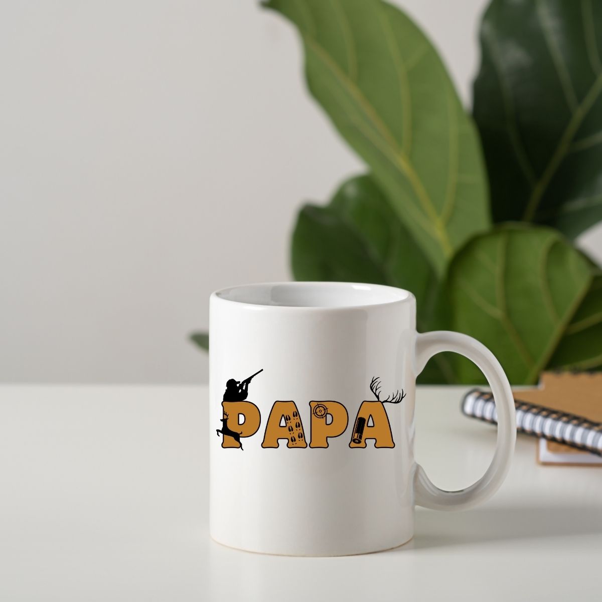 TASSE À CAFÉ 15 OZ / 15 OZ COFFEE CUP PAPA CHASSE