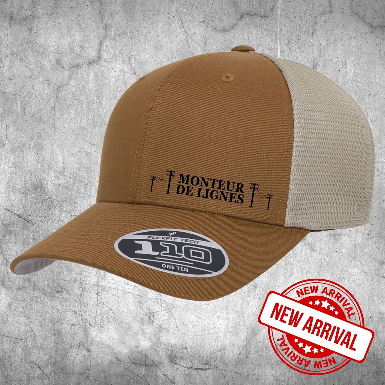 CASQUETTE AJUSTABLE MONTEUR DE LIGNE