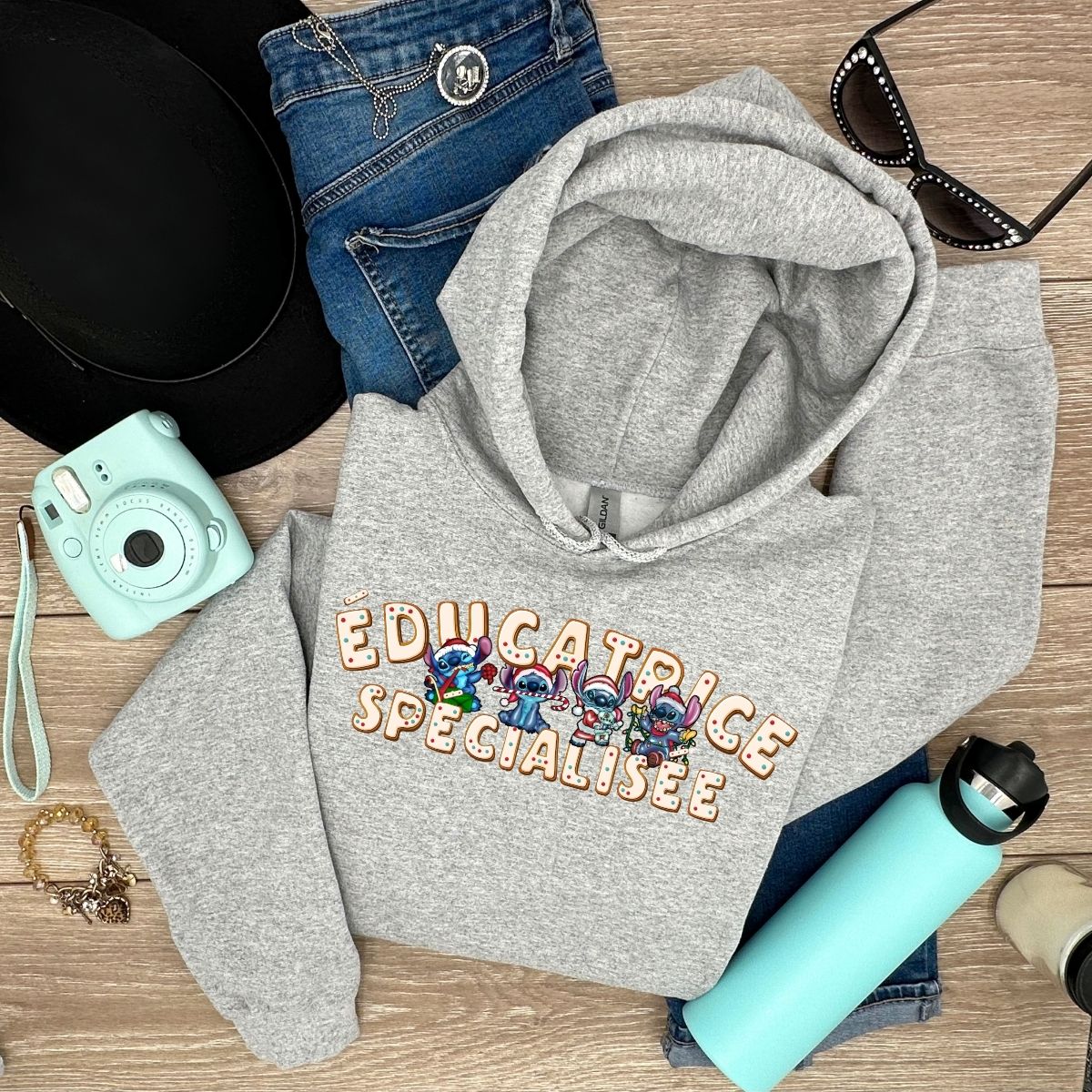HOODIE ÉDUCATRICE SPÉCIALISÉE NOËL