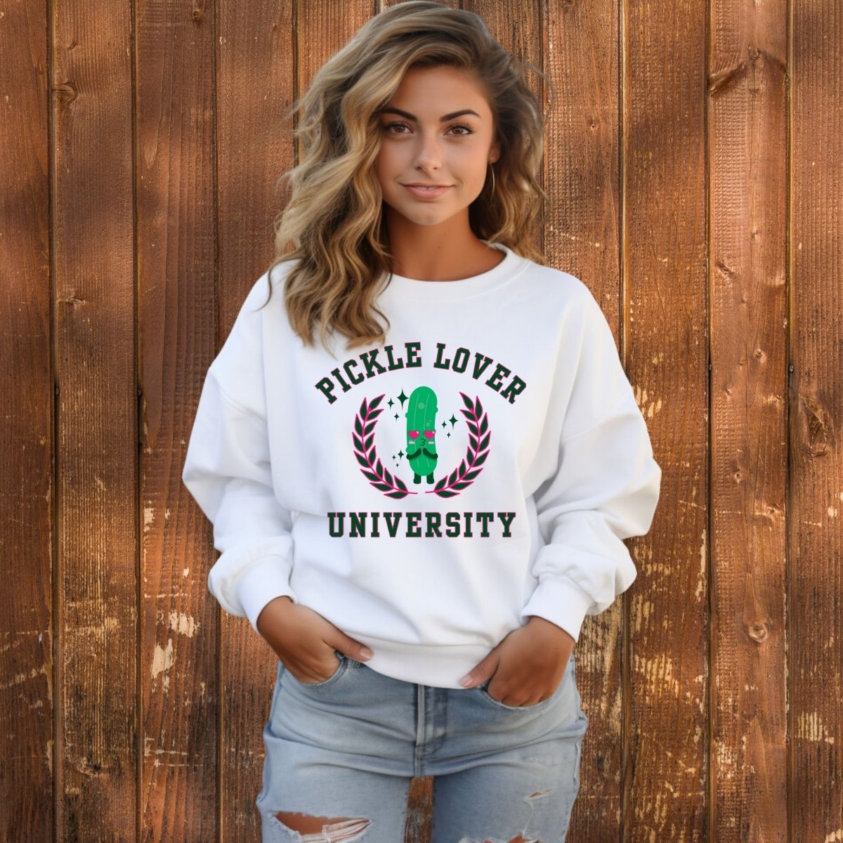 CREWNECK / PICKLE LOVER UNIVERSITY
