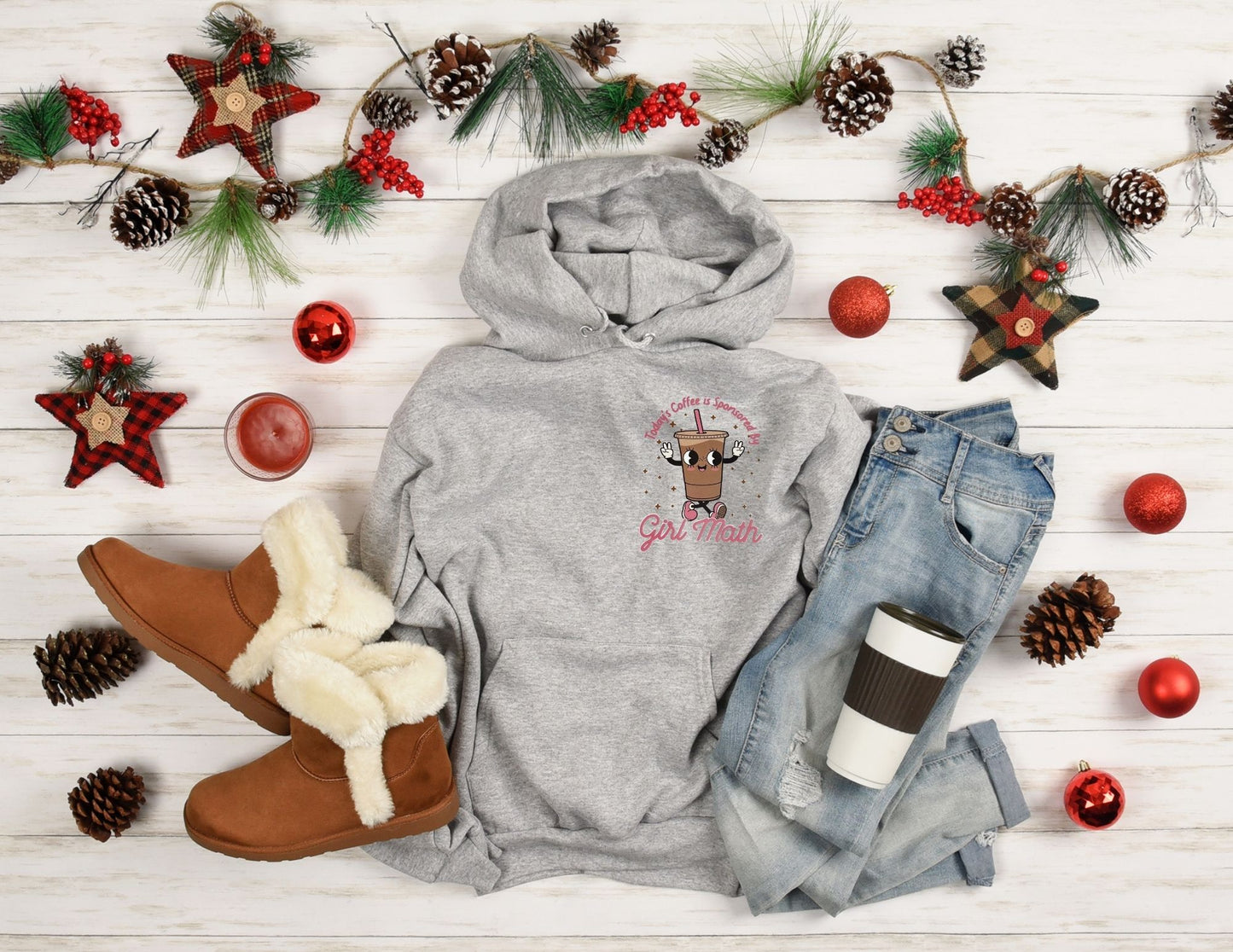 HOODIE & CREWNECK COFFEE GIRL MATH