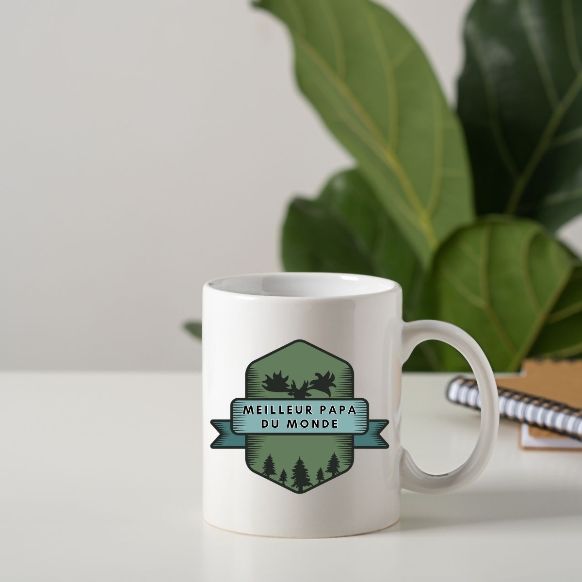 TASSE À CAFÉ 15 OZ / 15 OZ COFFEE CUP MEILLEUR PAPA ORIGNAL