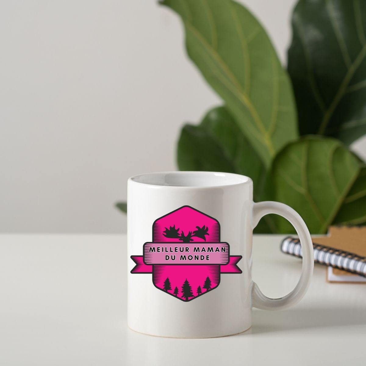 TASSE À CAFÉ 15 OZ / 15 OZ COFFEE CUP MEILLEUR MAMAN ORIGNAL