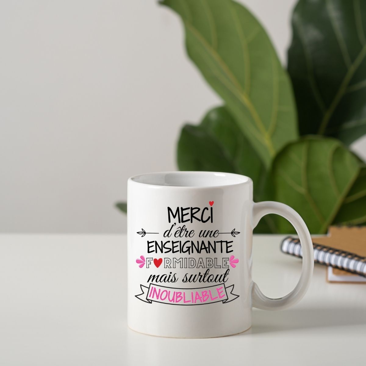 TASSE À CAFÉ 15 OZ / 15 OZ COFFEE CUP MERCI ENSEIGNANTE