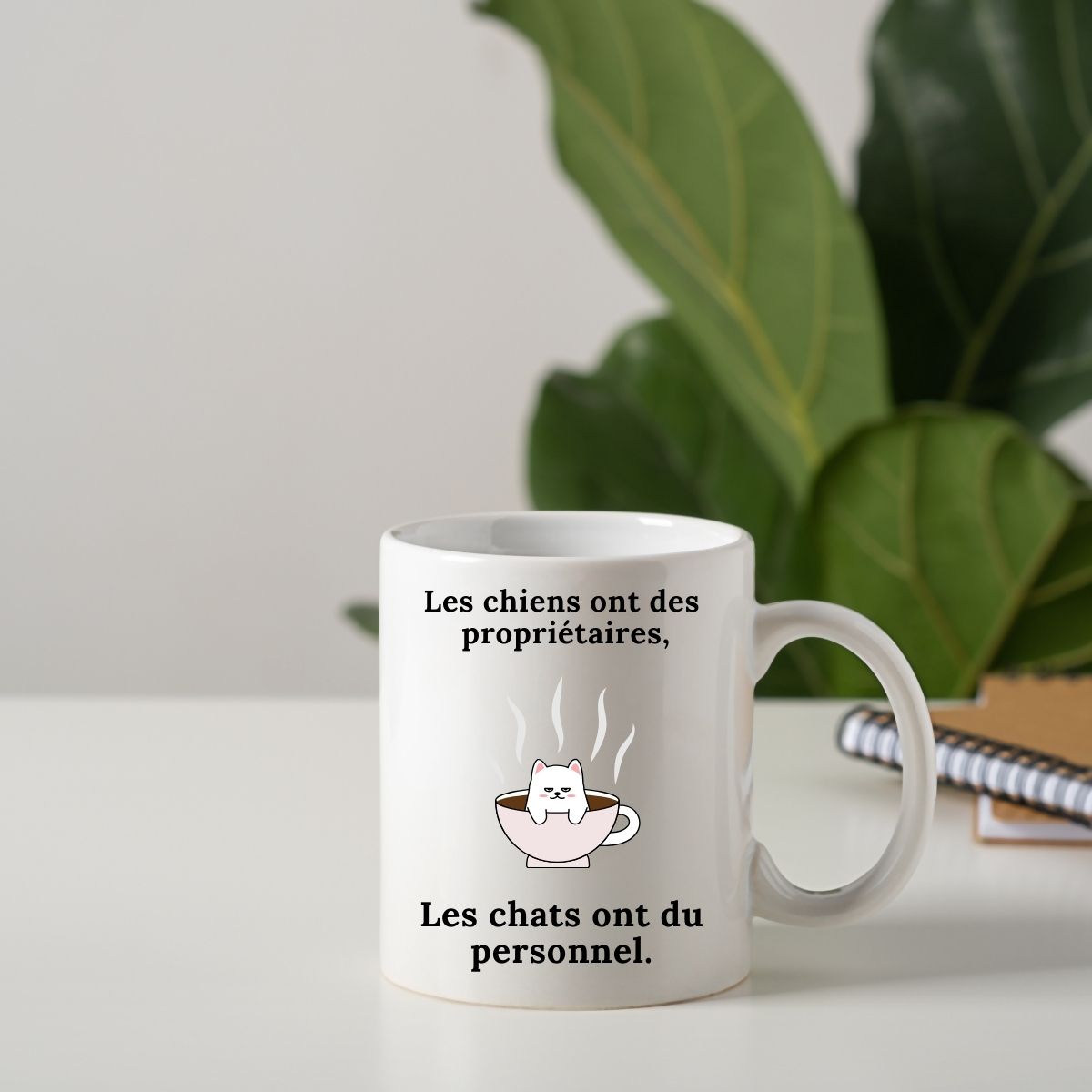 TASSE À CAFÉ 15 OZ / 15 OZ COFFEE CUP LES CHATS