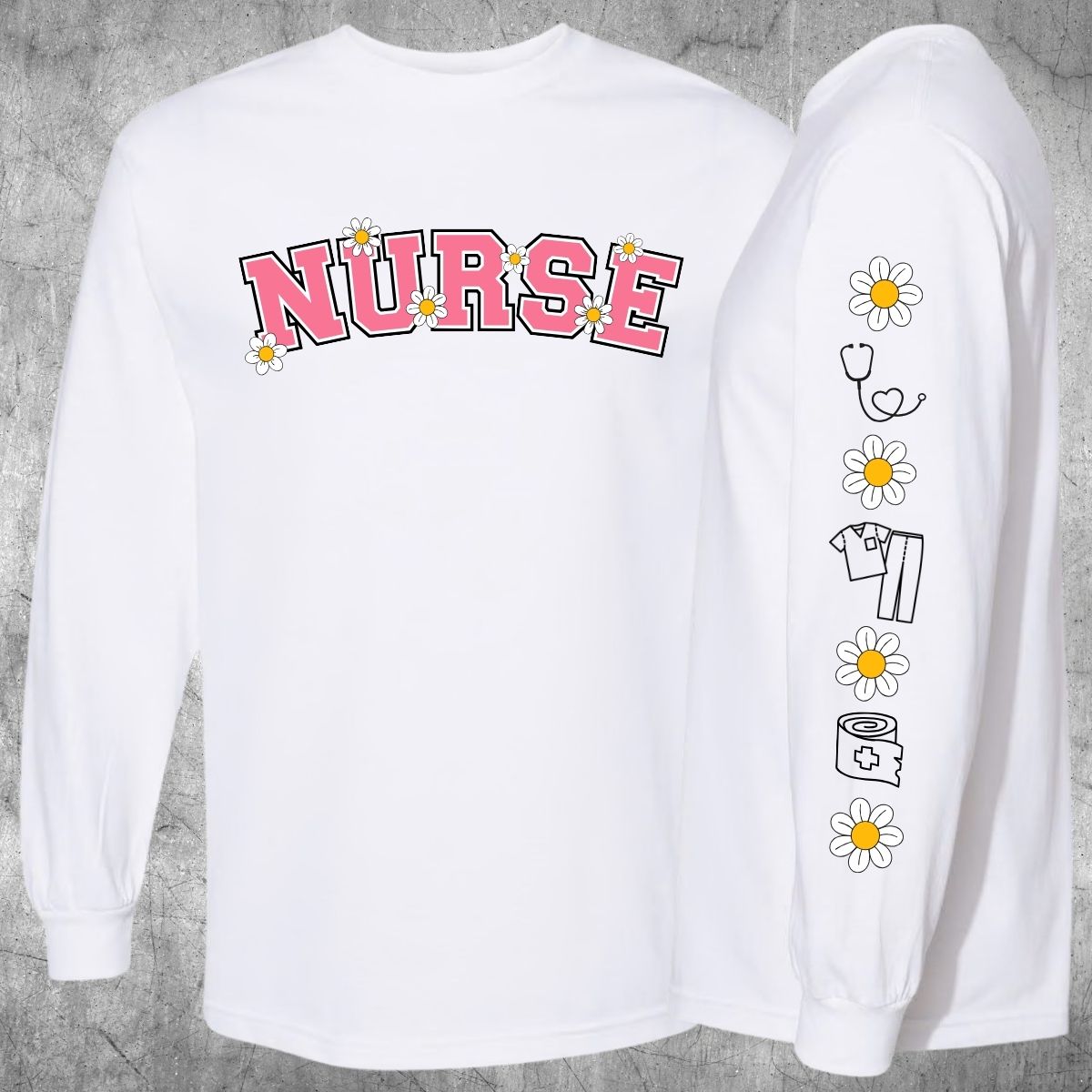 T-SHIRT MANCHES LONGUES NURSE