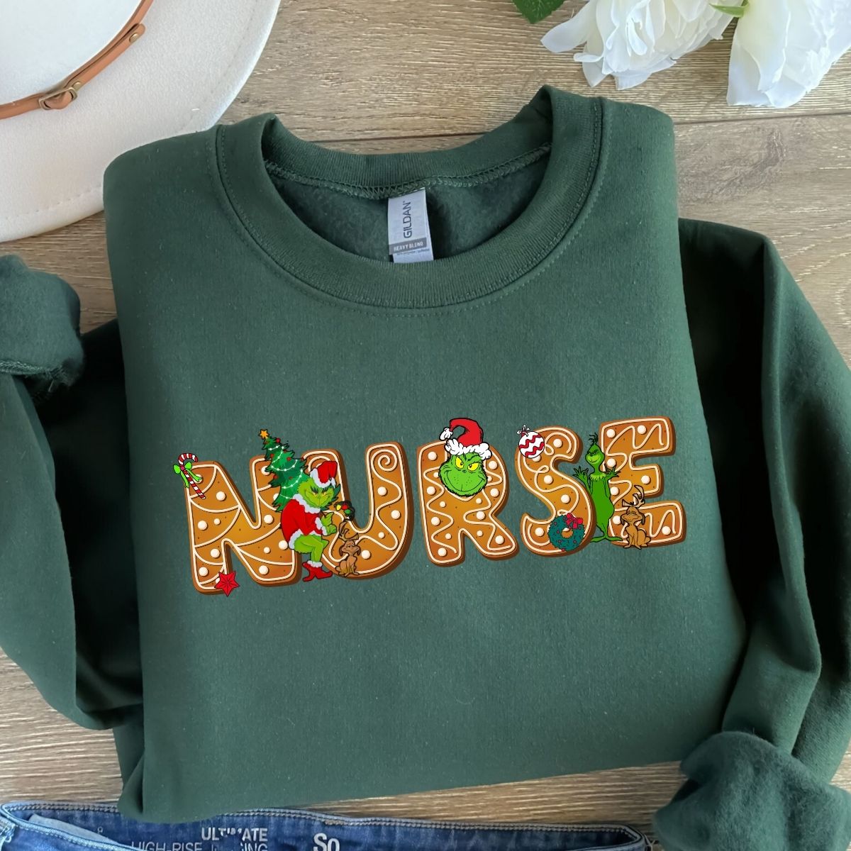 CREWNECK NURSE NOËL
