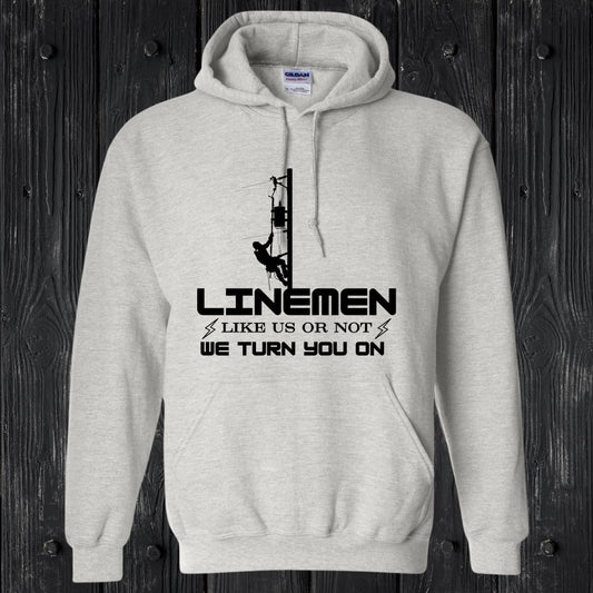 CHANDAIL MANCHES LONGUES / HOODIE LINEMAN LIKE US OR NOT