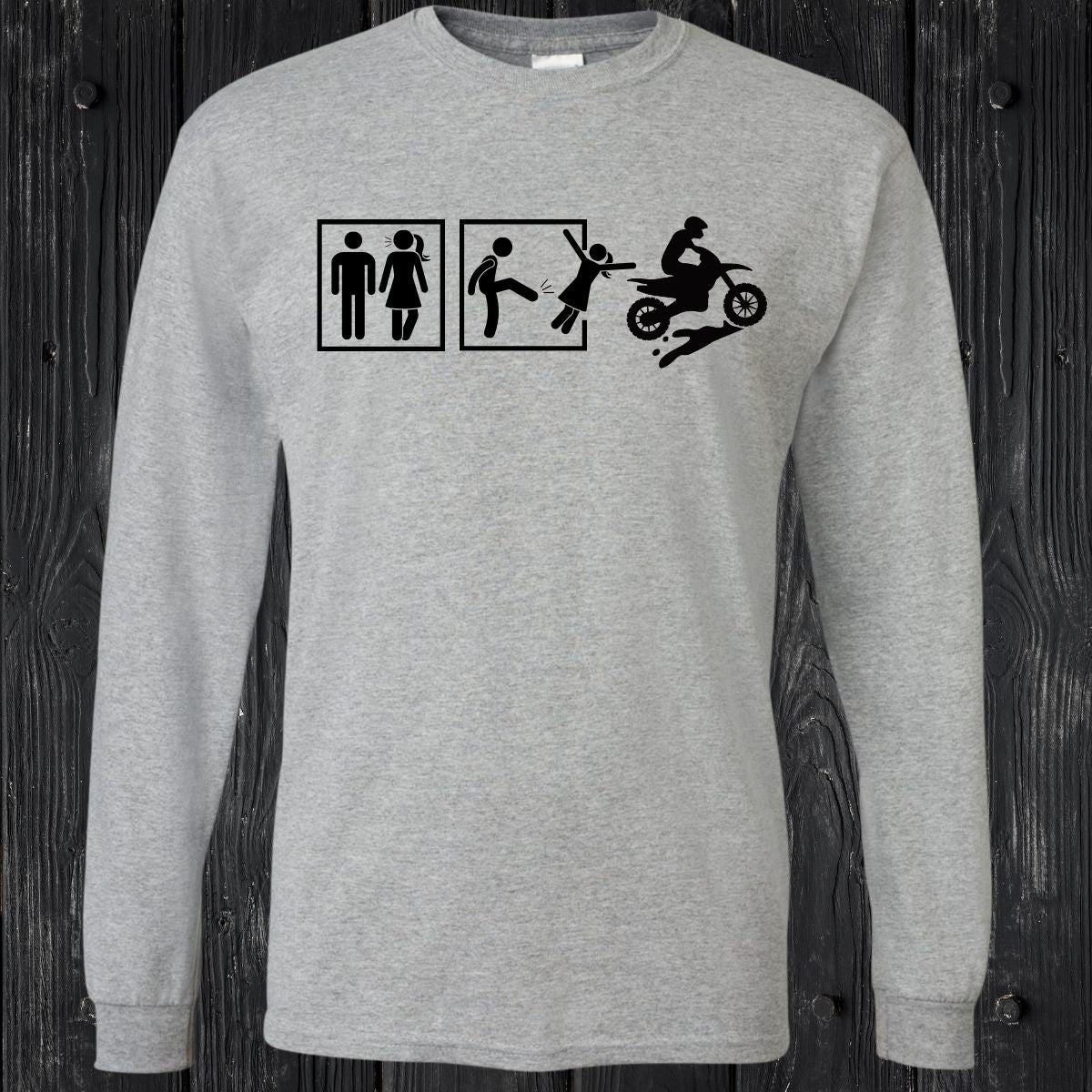 T-SHIRT MANCHES LONGUES / LONG SLEEVE DIRTBIKE