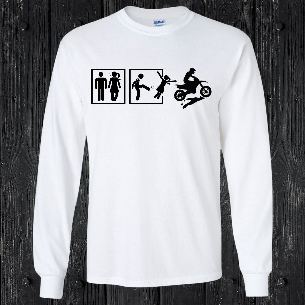 T-SHIRT MANCHES LONGUES / LONG SLEEVE DIRTBIKE