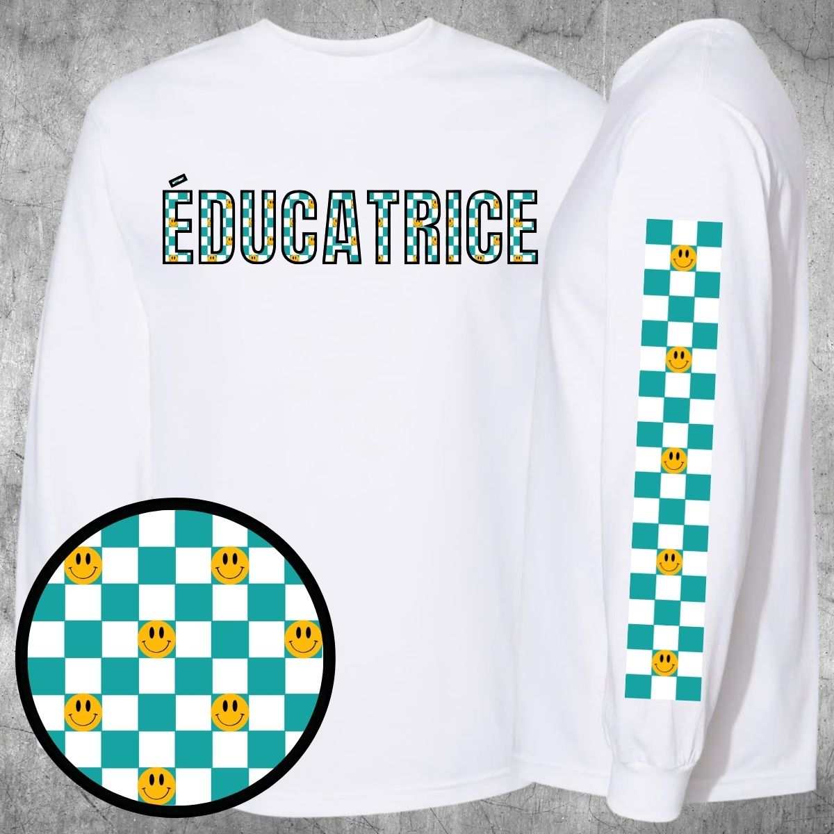 T-SHIRT MANCHES LONGUES ÉDUCATRICE