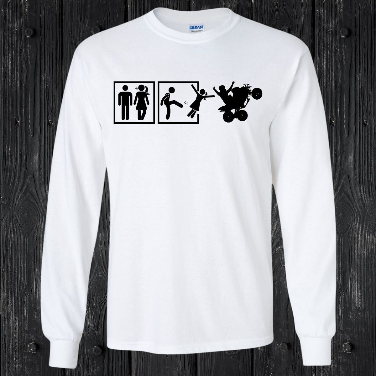 T-SHIRT MANCHES LONGUES / LONG SLEEVE QUAD