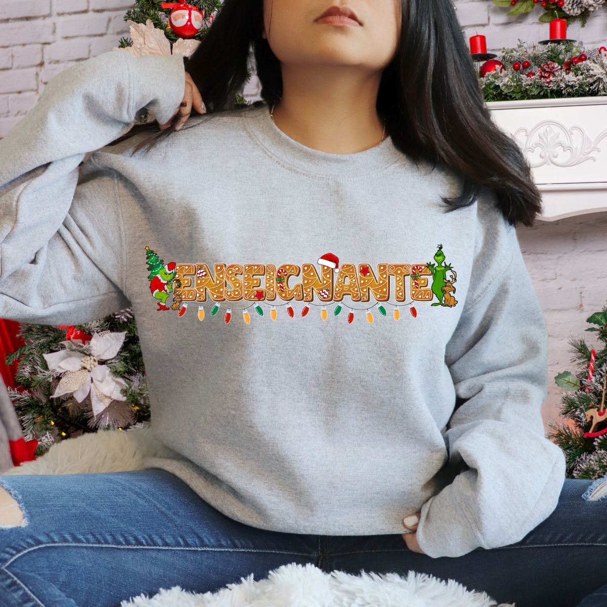 CREWNECK ENSEIGNANTE NOËL