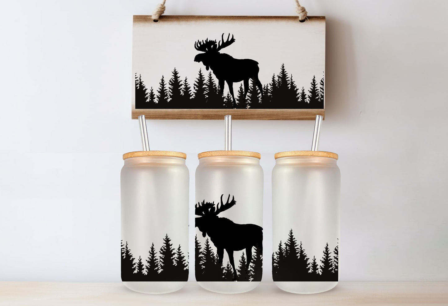 Tasse en vitre 16 oz givré / 16 oz frosted cup - ORIGNAL