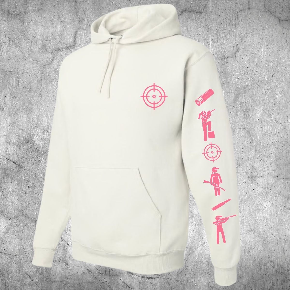 CHANDAIL À CAPUCHON CHASSE FEMME