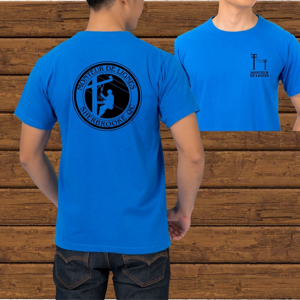 T-SHIRT 100% POLYESTER PERFORMANCE * PERSONNALISÉ*