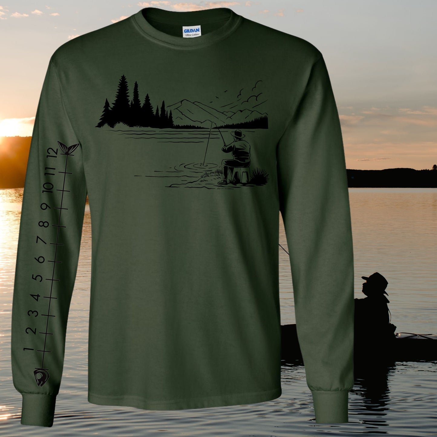 T-Shirt manches longues / Long sleeve - fish