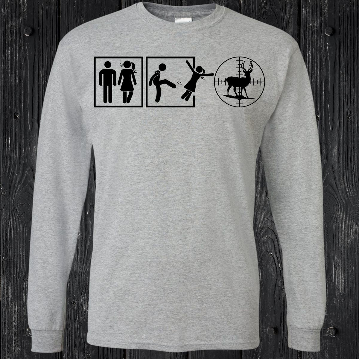 T-SHIRT MANCHES LONGUES / LONG SLEEVE HUNTHING