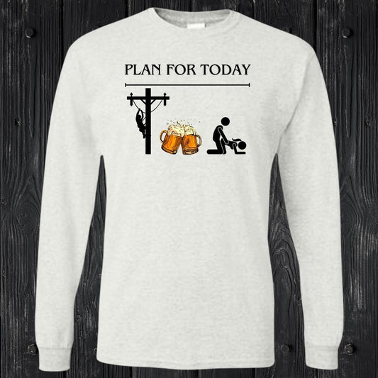T-SHIRT MANCHES LONGUES / LONG SLEEVE LINEMAN FU*K