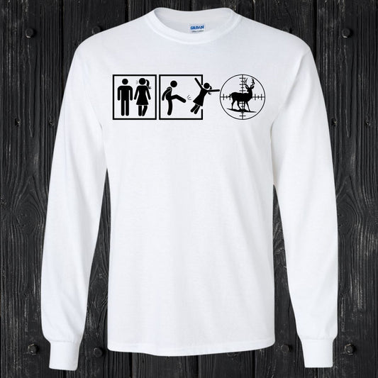 T-SHIRT MANCHES LONGUES / LONG SLEEVE HUNTHING