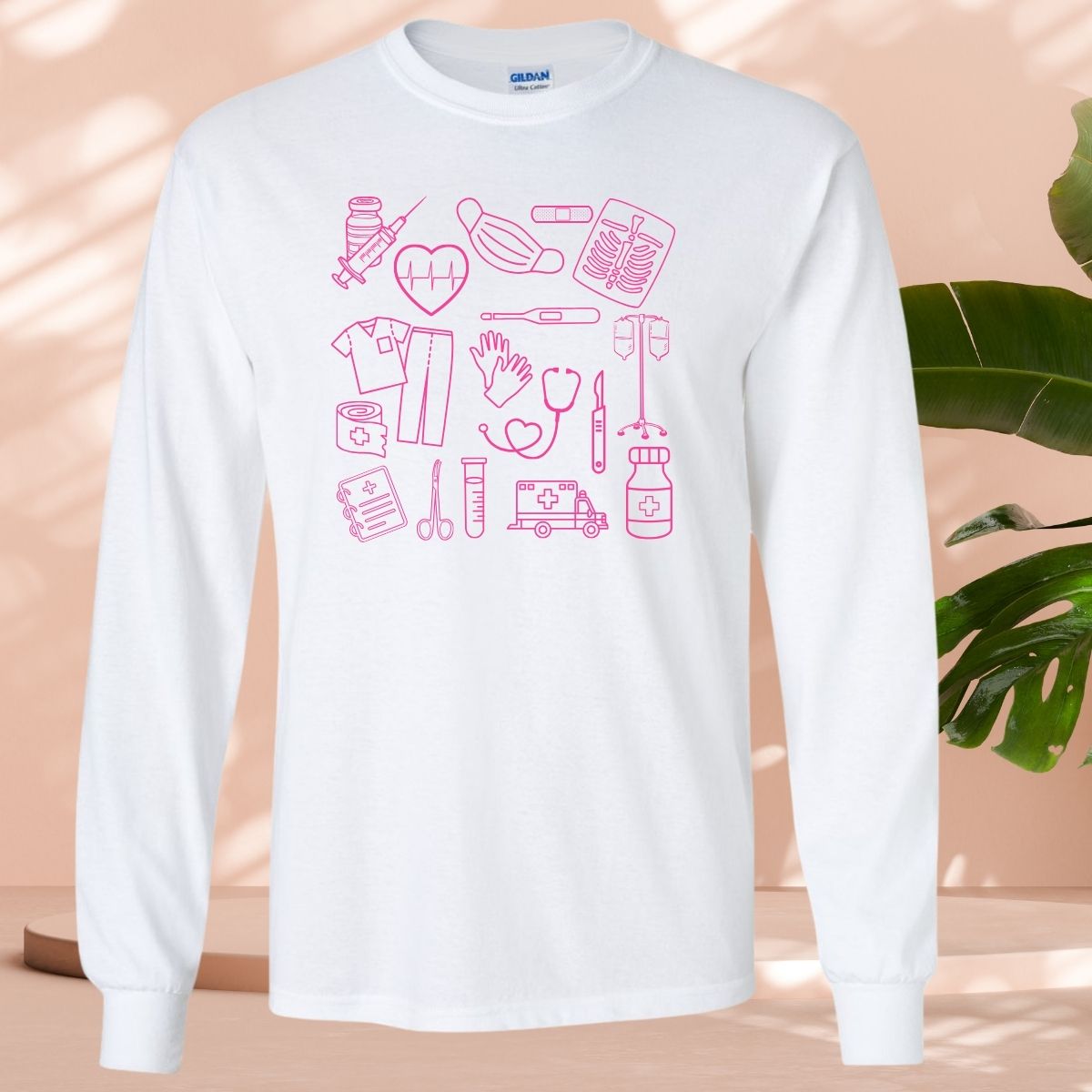 T-Shirt manches longues / Long sleeve - Infirmière