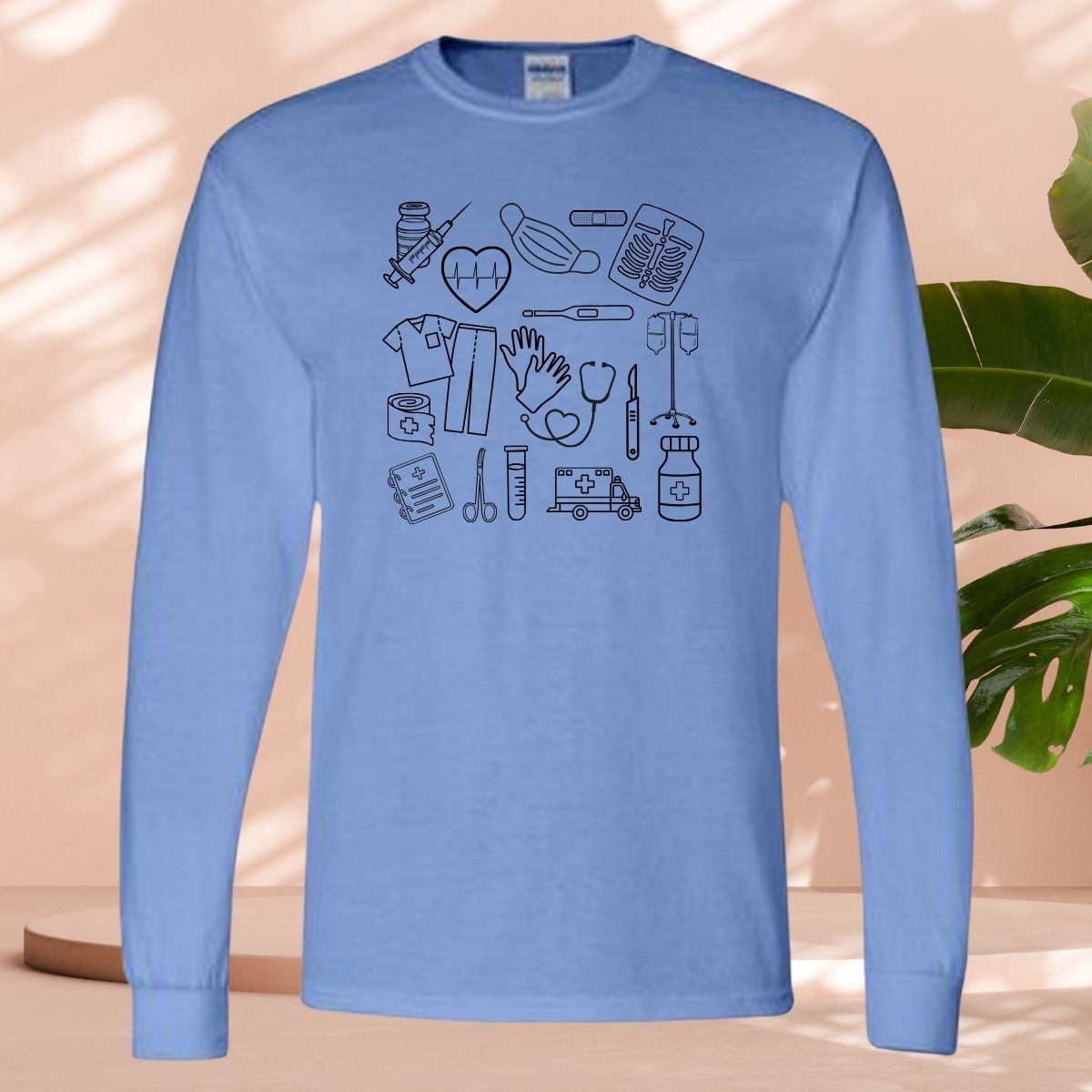 T-Shirt manches longues / Long sleeve - Infirmière