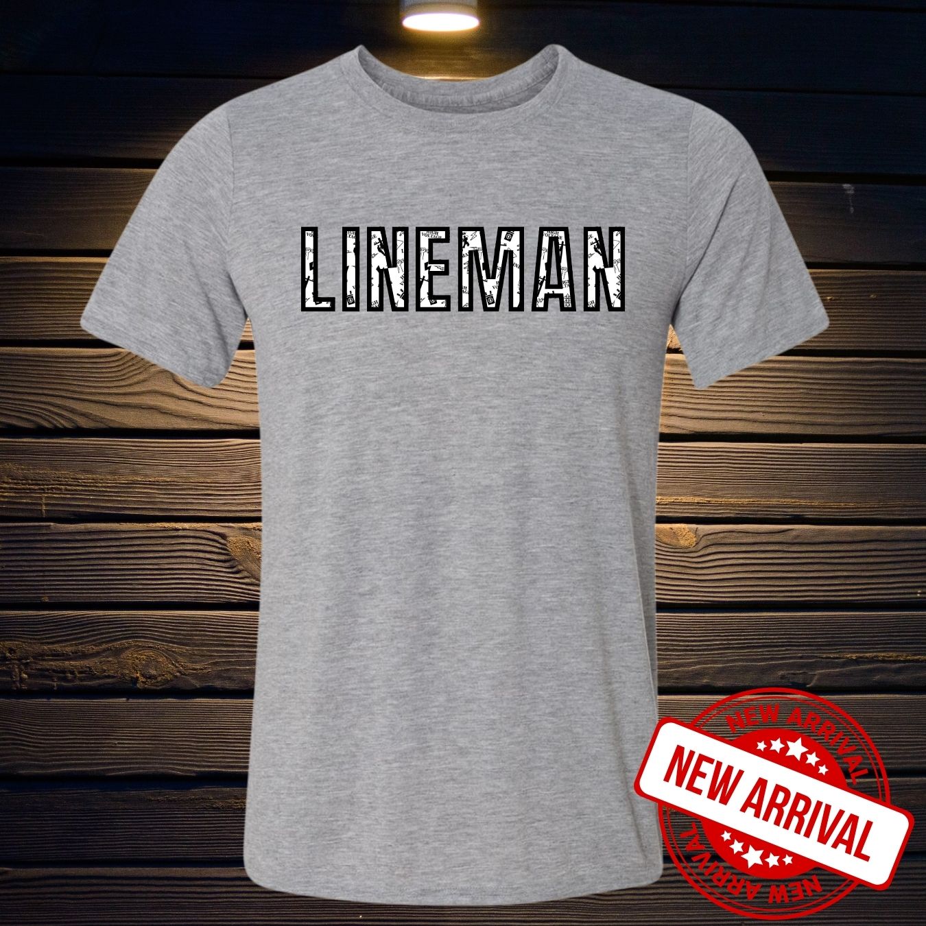 T-SHIRT 100% POLYESTER LINEMAN
