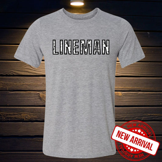 T-SHIRT 100% POLYESTER LINEMAN