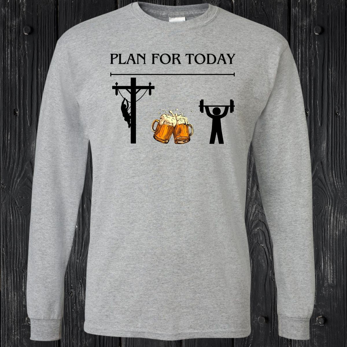T-SHIRT MANCHES LONGUES / LONG SLEEVE LINEMAN GYM