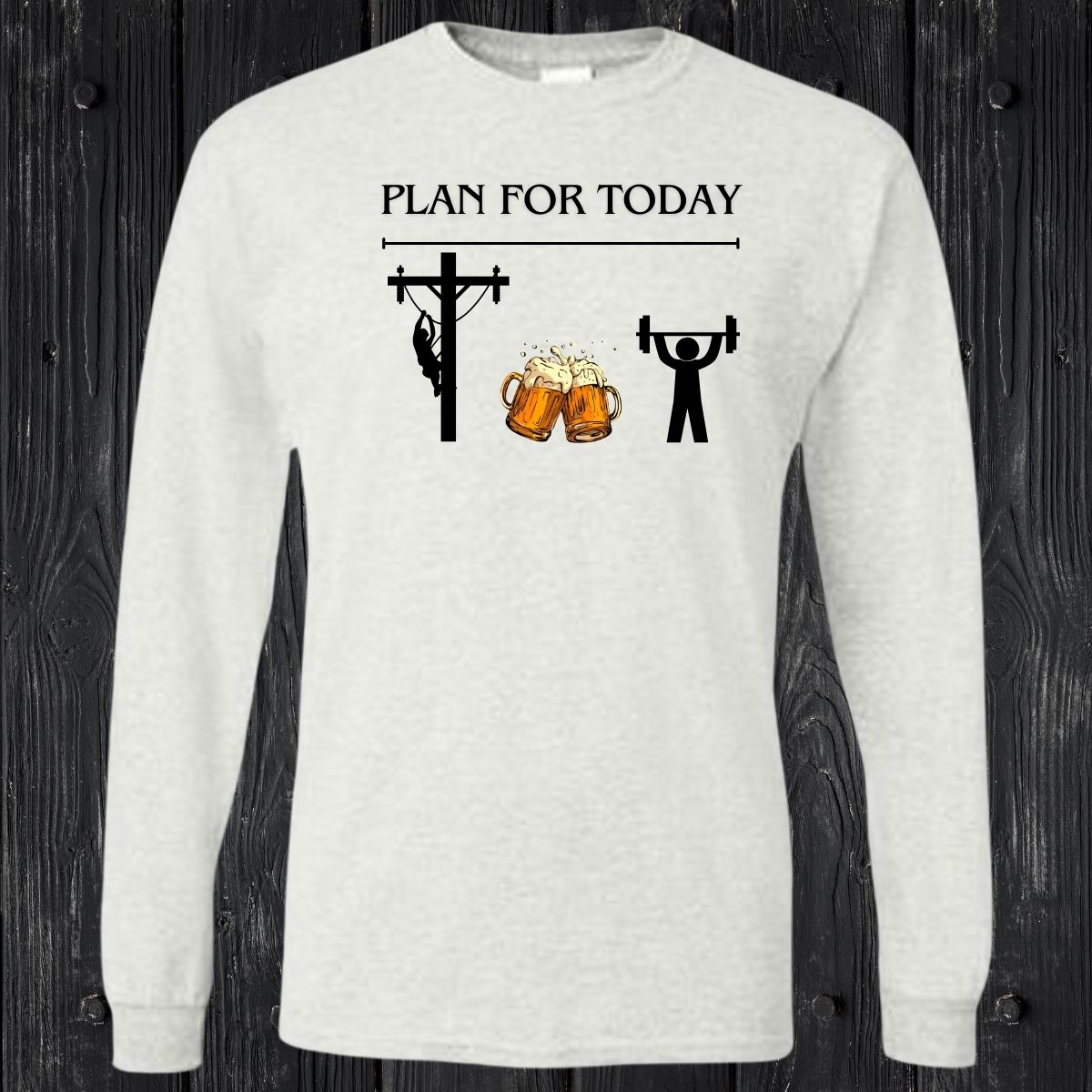 T-SHIRT MANCHES LONGUES / LONG SLEEVE LINEMAN GYM