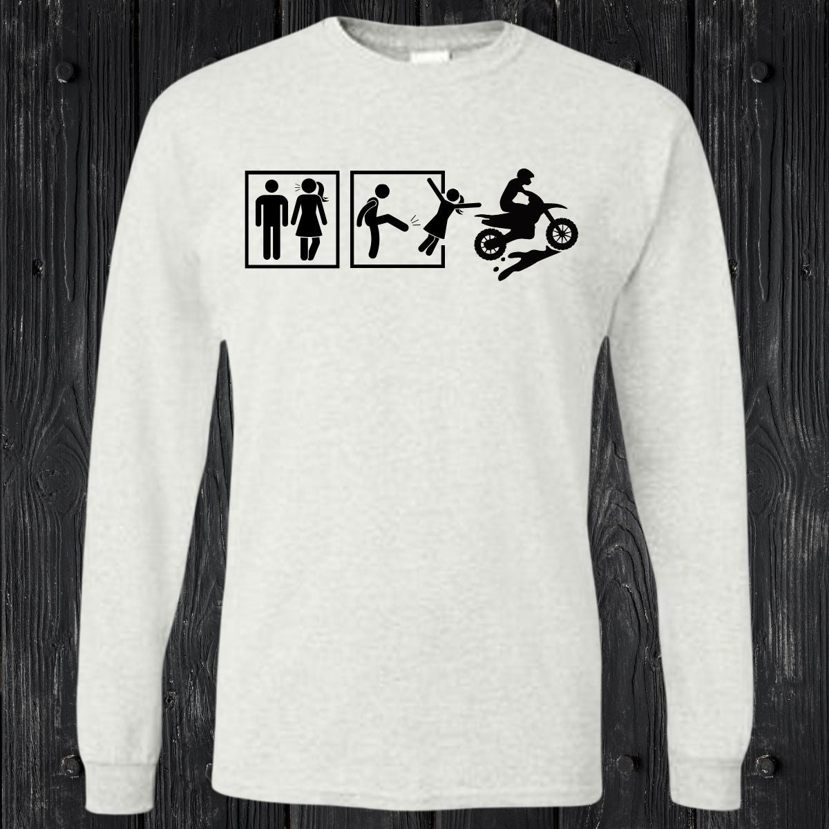 T-SHIRT MANCHES LONGUES / LONG SLEEVE DIRTBIKE