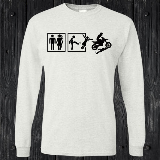 T-SHIRT MANCHES LONGUES / LONG SLEEVE DIRTBIKE