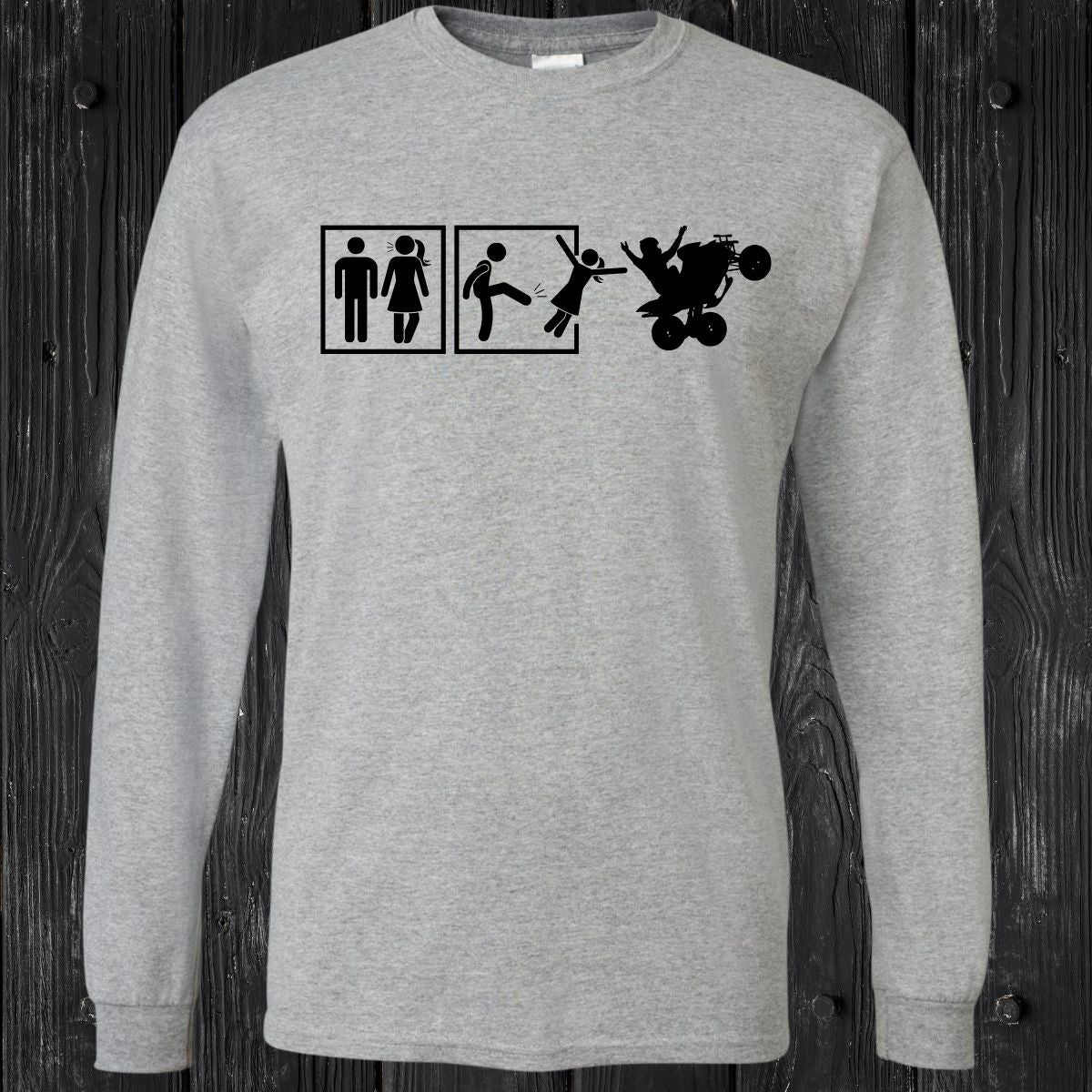 T-SHIRT MANCHES LONGUES / LONG SLEEVE QUAD