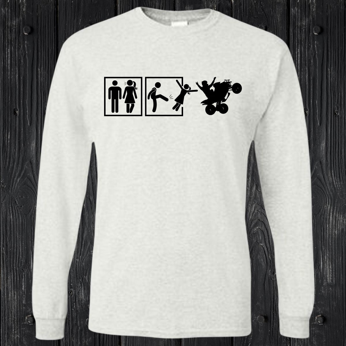 T-SHIRT MANCHES LONGUES / LONG SLEEVE QUAD