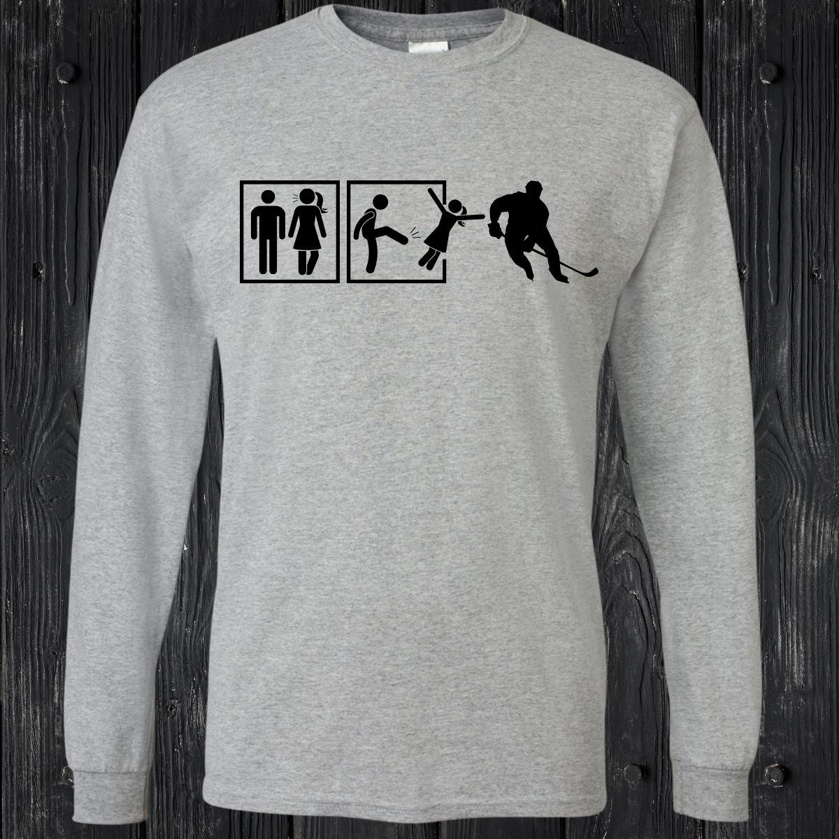T-SHIRT MANCHES LONGUES / LONG SLEEVE HOCKEY