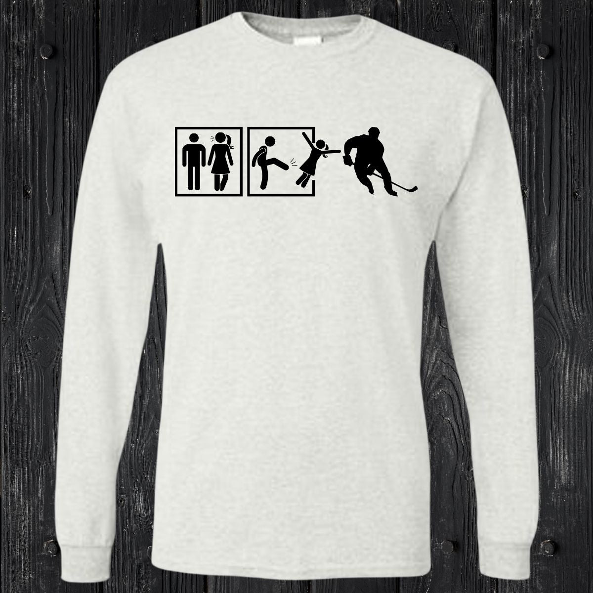 T-SHIRT MANCHES LONGUES / LONG SLEEVE HOCKEY