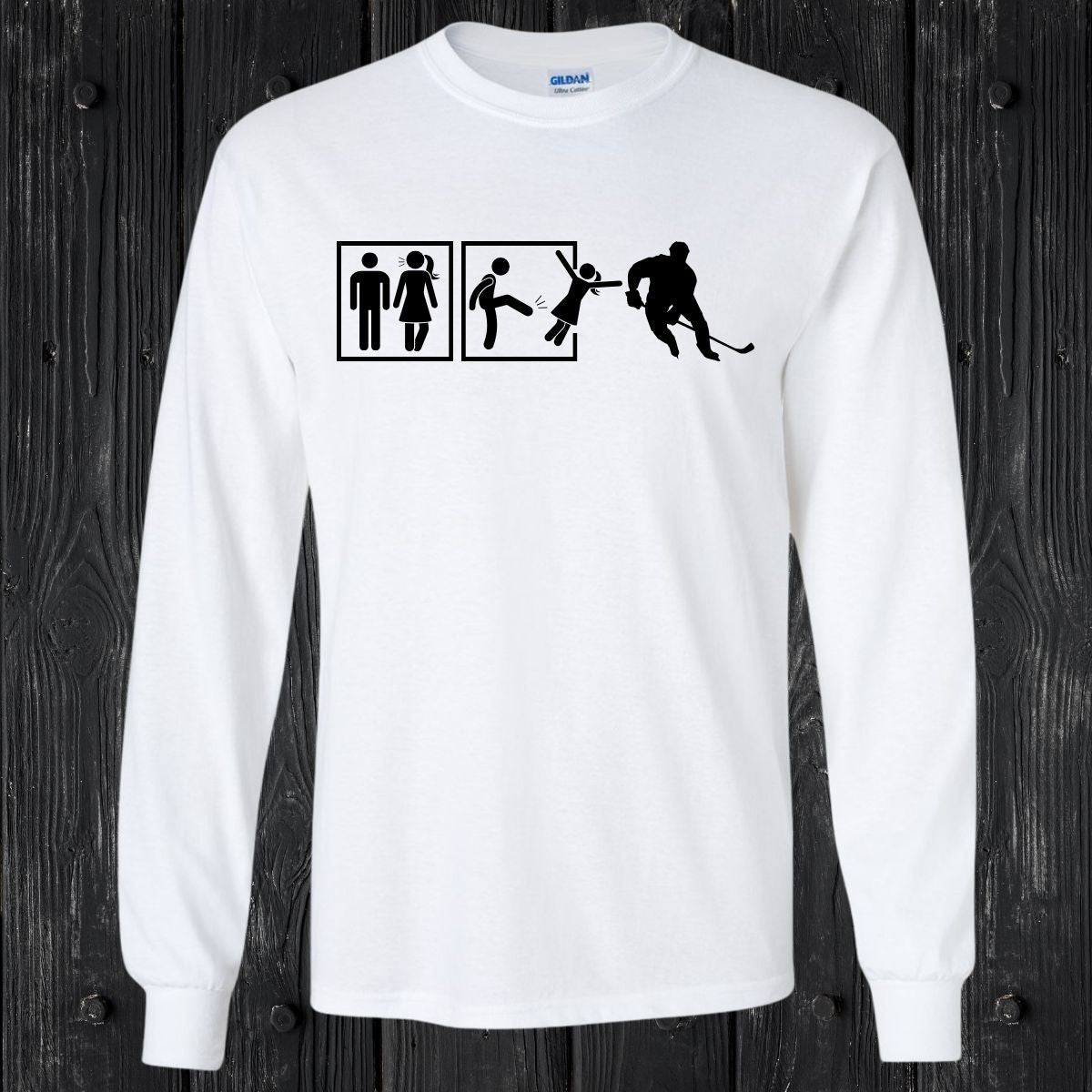T-SHIRT MANCHES LONGUES / LONG SLEEVE HOCKEY