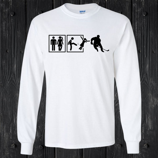 T-SHIRT MANCHES LONGUES / LONG SLEEVE HOCKEY