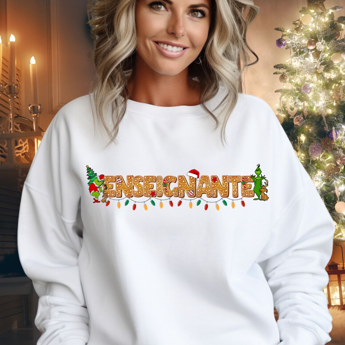 CREWNECK ENSEIGNANTE NOËL