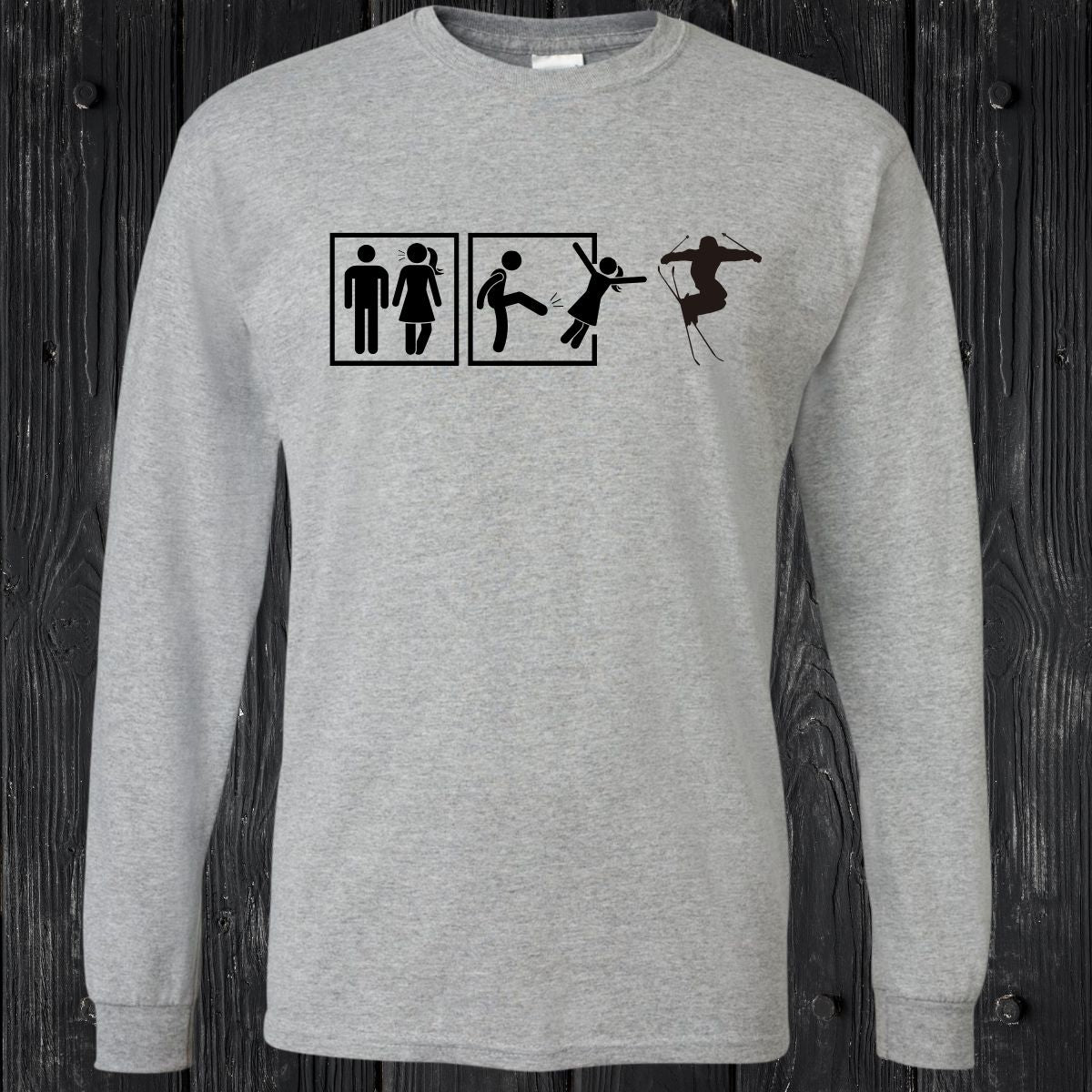 T-SHIRT MANCHES LONGUES / LONG SLEEVE SKI