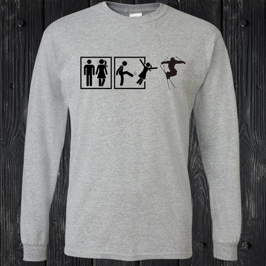 T-SHIRT MANCHES LONGUES / LONG SLEEVE SKI
