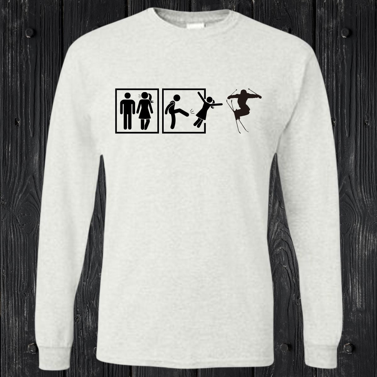 T-SHIRT MANCHES LONGUES / LONG SLEEVE SKI