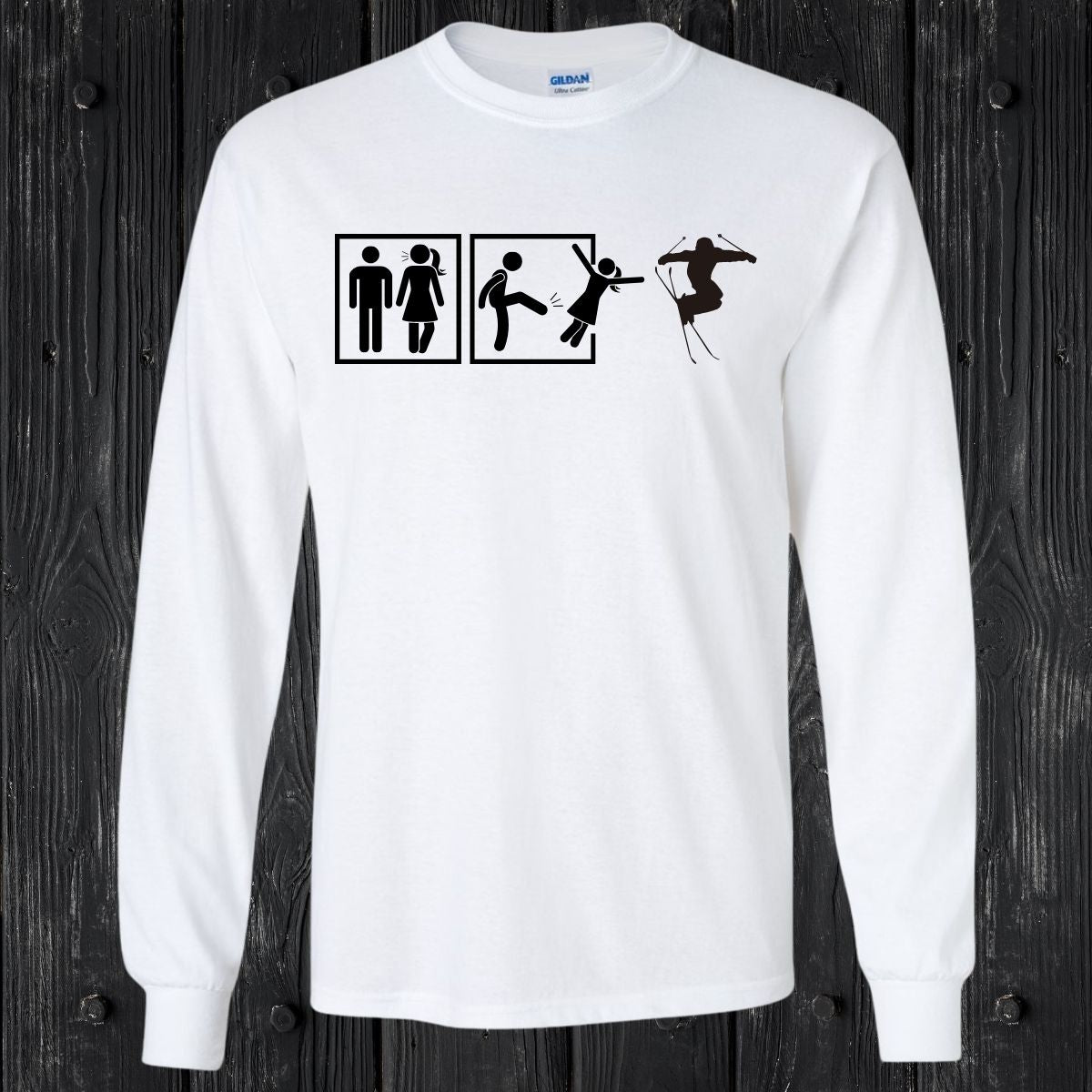 T-SHIRT MANCHES LONGUES / LONG SLEEVE SKI